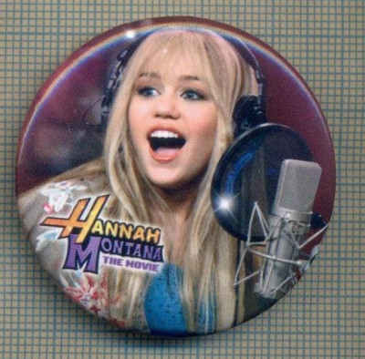 Y 1194 INSIGNA - HANNAH MONTANA - PENTRU COLECTIONARI foto