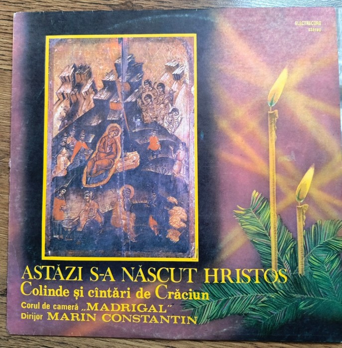 LP Madrigal &ndash; Astăzi S-a Născut Hristos (Colinde Și C&icirc;ntări De Crăciun)