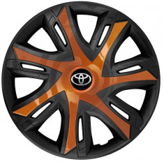 Set 4 Capace Roti pentru Toyota, model Power Copper, R15