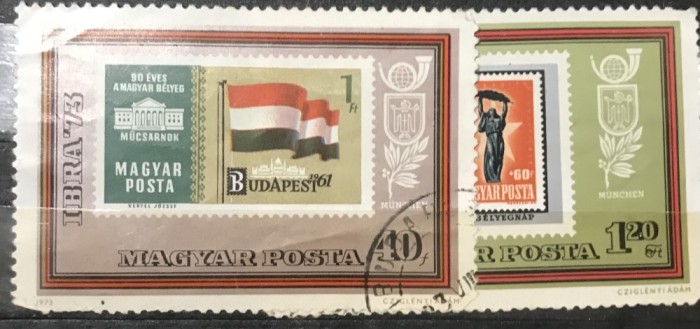 (STR3) Timbre serii Straine Ungaria