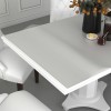 VidaXL Folie de protecție masă, mat, 140 x 90 cm, PVC, 1,6 mm 288266