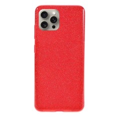 Husa Apple iPhone 11 Pro Sclipici Rosu Silicon
