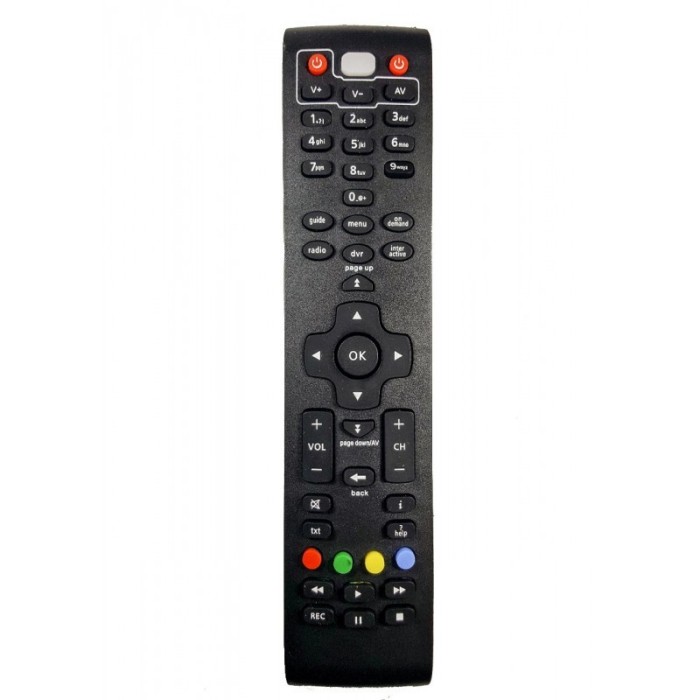 Telecomanda Dedicata Pentru Receiverele UPC , Negru