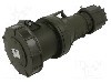 Conector alimentare AC, IEC 60309, IP67, 63A, 400V AC, 5 pini, PCE - 235-6.U