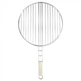 Kerek grillr&aacute;cs fa foganty&uacute;val 40 cm