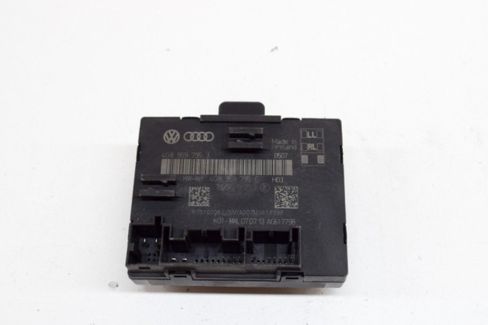 Modul de control ușă st&acirc;nga spate AUDI A6 4G2, C7, 4GC 2013 OEM: 4G8959795G,4G8959795J 14361472