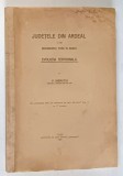 JUDETELE DIN ARDEAL SI DIN MARAMURES PANA IN BANAT de VASILE MERUTIU , 1929 , PREZINTA HALOURI DE APA