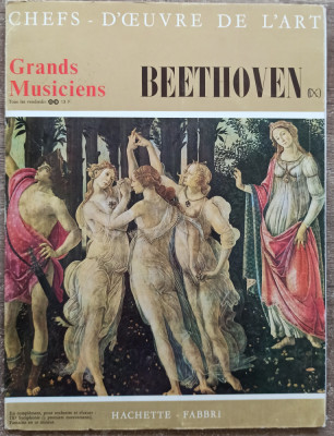 Beethoven// revista + 2 placi vinil, seria Grands Musiciens, Hachette-Fabbri foto