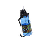 Sticla apa pentru copii, Gaming, Negru/Albastru, gradinita, Baieti, 500ml, ATU-087320