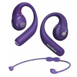 Casti wireless pentru sport, bluetooth, waterproof, anker aerofit, purple