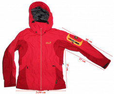 Geaca tehnica Jack Wolfskin, Texapore O2, Stretch, ventilatii, dama, marimea S foto