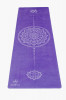 Saltea Yoga Asteya Travel Mandala din cauciuc natural si microfibra 1830 x 610 x 1,5 mm