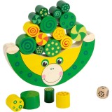 Small foot Balancing Frog joc de echilibru din lemn 3 y+ 20 buc