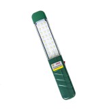 Lampa portabila LED cu acumulator, 27 LED-uri, 10W, lumina rece, verde