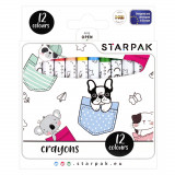 Cumpara ieftin Set creioane cerate Starpak, Minisy, 12 culori