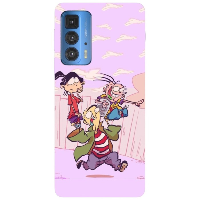 Husa compatibila cu Motorola Edge 20 Lite model Ed Edd and Eddy Adventures, Silicon, TPU, Viceversa