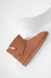 Cumpara ieftin Answear Lab cizme de zapada din piele intoarsa culoarea maro