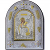 Icoana Sfantul Ilie Argint cu Geam 13.5&amp;#215;17.5cm COD: 3633
