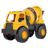 Betonieră Jucărie cu Tambur Rotativ, Galben, Plastic, 3+ Ani, CMCLASS