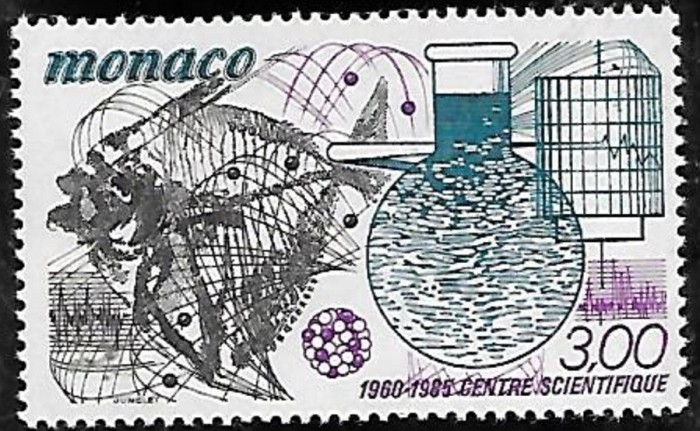 C4913 - Monaco 1985 - Stiinta neuzat,perfecta stare
