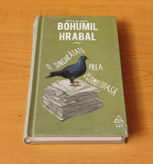 Bohumil Hrabal - O singurătate prea zgomotoasă (sigilat / &amp;icirc;n țiplă) foto