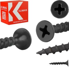 Negrese lemn &ndash; surub gips carton cu filet rapid KLIMAS 3.5&times;45 &ndash; 500buc/cutie