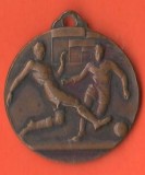 Medalie fotbal anii 30, 26 mm, bronz