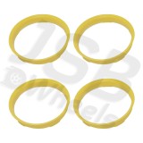 Set inele de centrare ghidaj jante noi 67-65.1 mm Peugeot, Citroen