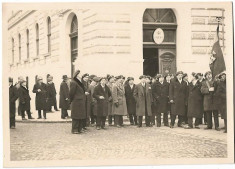 B1948 Teodor Nes veterani razboi Gojdu manifestatie antirevizionista Oradea 1933 foto
