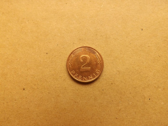 Germania 2 Pfennig 1971 G