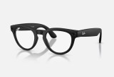 Ray-Ban Meta Headliner Gen 2 High Bridge Fit Matte Black Clear Blue-Violet Light Filter 50-23