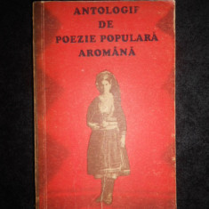 ANTOLOGIE DE POEZIE POPULARA AROMANA (1976)