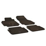 Cumpara ieftin Set Covorase Auto Cauciuc Umbrella pentru Renault Megane II (2002-2008), Negru, Set Complet Fata/Spate