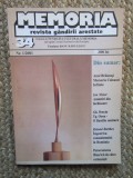 MEMORIA , REVISTA GANDIRII ARESTATE , NR. 1, 2001