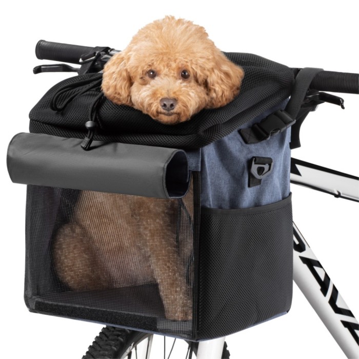 Geanta transport animale Navaris, multifunctionala, 31x27x27 cm, poliester, NAV000012PJ002C