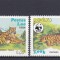 DB1 Fauna WWF Tigru 1984 Laos 4 v. MNH