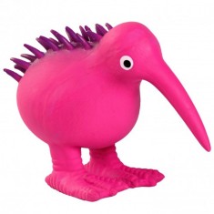Jucarie pentru caini Kiwi Walker WHISTLE roz 13,5 cm foto