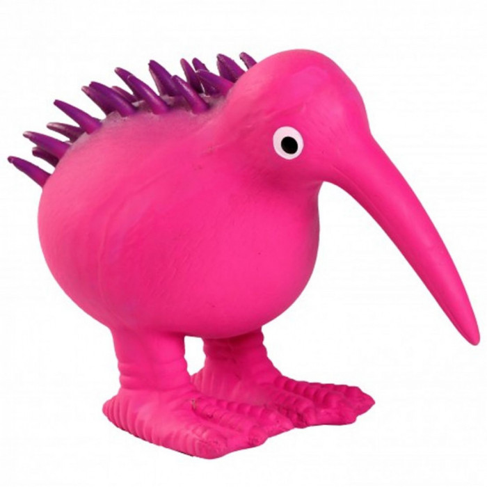Jucărie pentru c&acirc;ini Kiwi Walker WHISTLE roz 8,5 cm