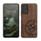 Husa kwmobile pentru Xiaomi Redmi Note 11 Pro/Redmi Note 11 Pro 5G/Redmi Note 12 Pro , Lemn, Maro/Albastru, 57381.11