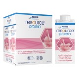 Cumpara ieftin Resource Protein capsuni, 4 flacoane EasyBottle, 200 ml, Nestle