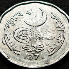 Moneda exotica 2 PAISA - PAKISTAN, anul 1971 * cod 478