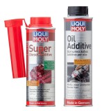 Pachet Aditivi Motorina si Ulei Liqui Moly Super Diesel, MoS2, 250ml + 300ml