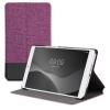 Husa pentru tableta Huawei MediaPad M3 8.4&quot;, Kwmobile, Violet/Negru, Textil, 40749.07