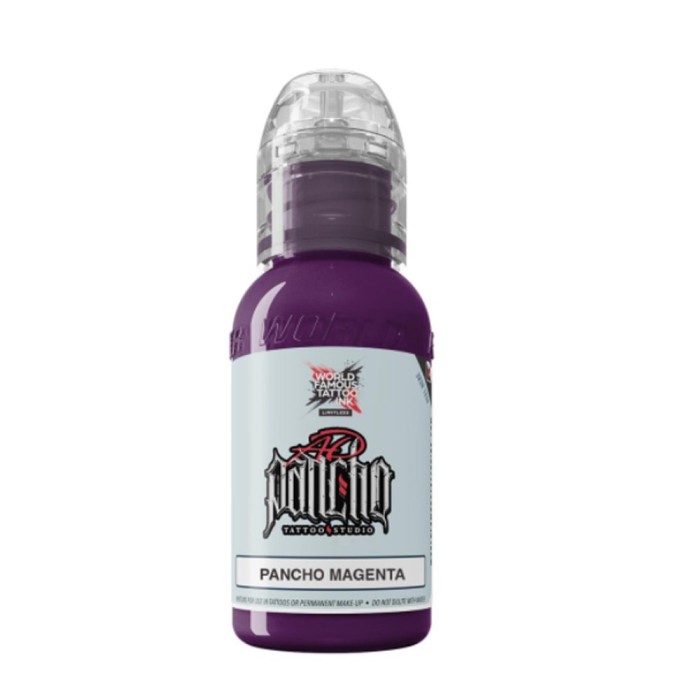 Tusuri Tatuaje - Culori WORLD FAMOUS 30 ml - Pancho Magenta