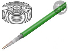 Cablu Microfon Verde OFC 2x0,35mm&sup2;