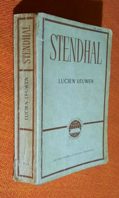 Lucien Leuwen - Rosu si Alb - Stendhal 1962 foto