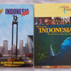 INDONESIA 2001- AN OFFICIAL HANDBOOK + WELCOME TO INDONESIA- THE MOST VARIED DES