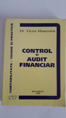 Control si Audit Financiar - V. Munteanu foto