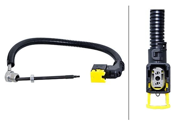 HELLA 6PT 358 181-871 Senzor, temperatura gaze evacuare
