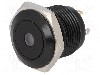Intrerupator anti-vandalism, OFF-(ON), &Oslash;16mm, ONPOW - GQ16F-10D/J/G/12V/A